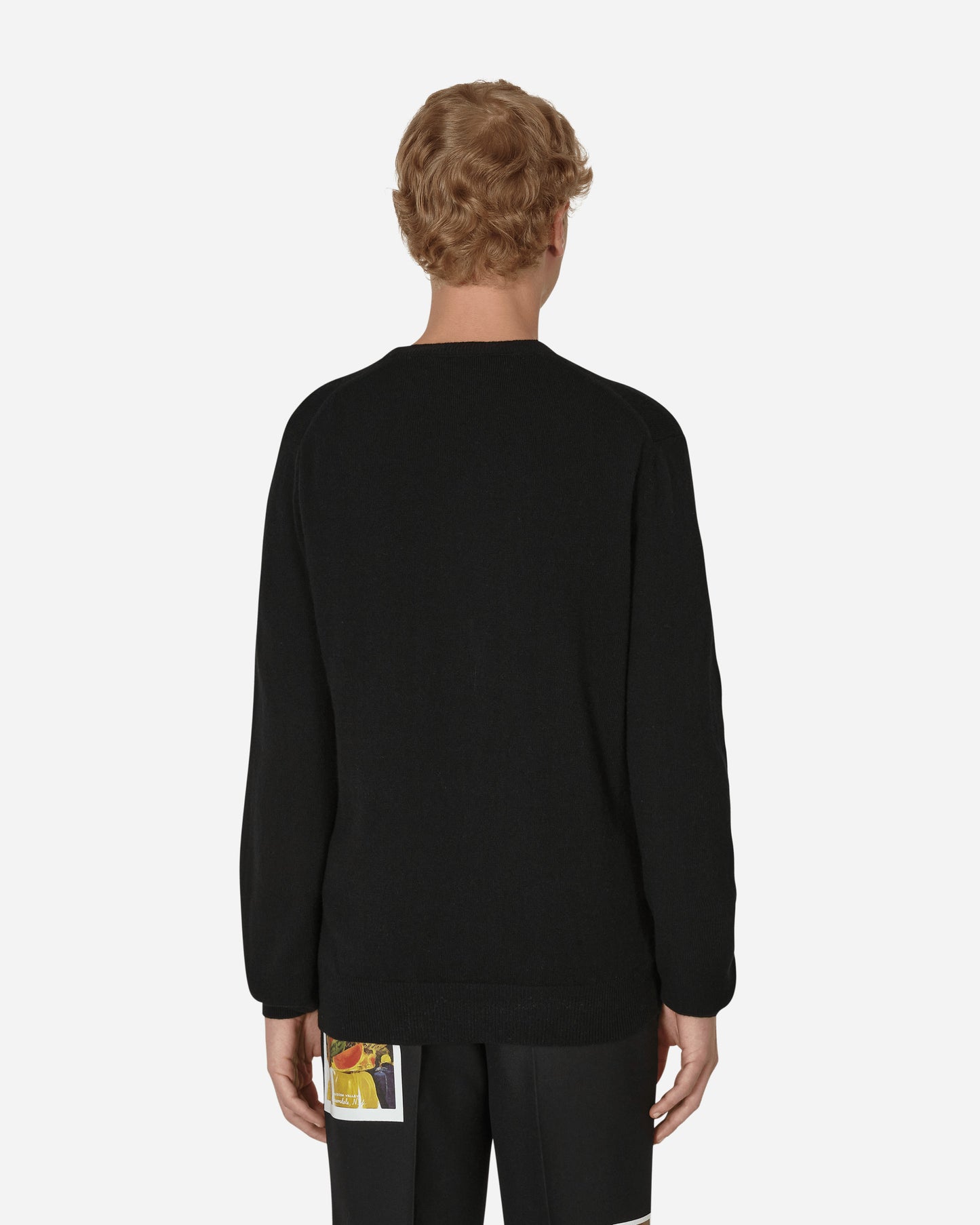 Comme Des Garçons Play Small Heart Vneck Knitwear Black Knitwears Sweaters P1N082 2