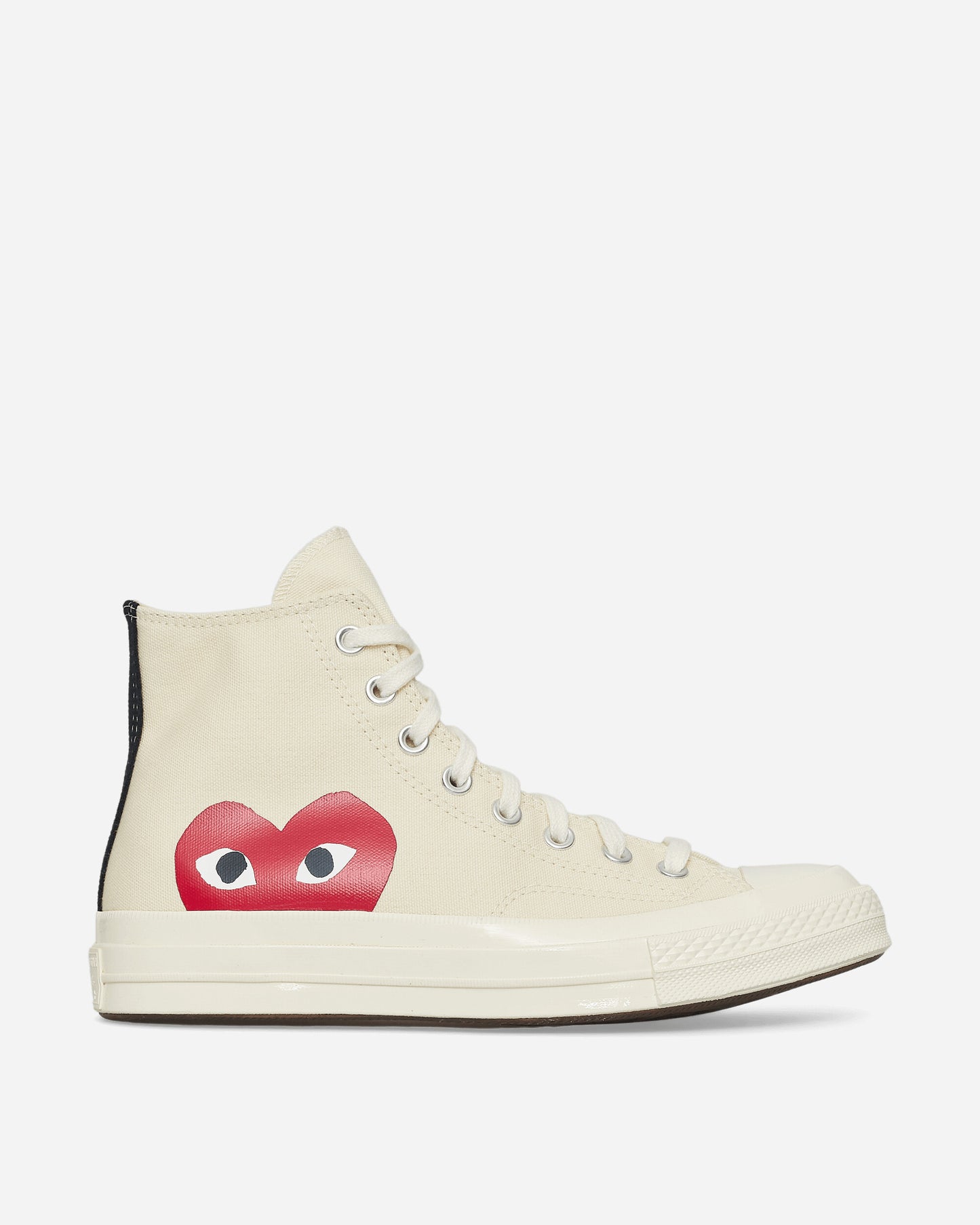 Comme Des Garçons Play Big Heart Ct70 White Sneakers High P1K112  2