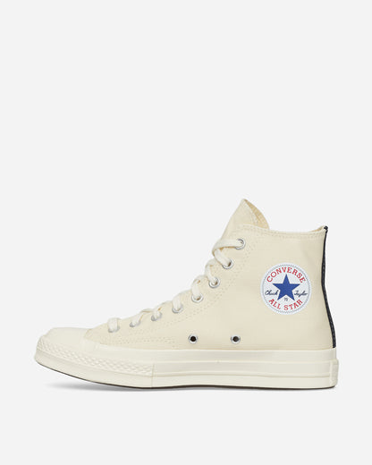 Comme Des Garçons Play Big Heart Ct70 White Sneakers High P1K112  2