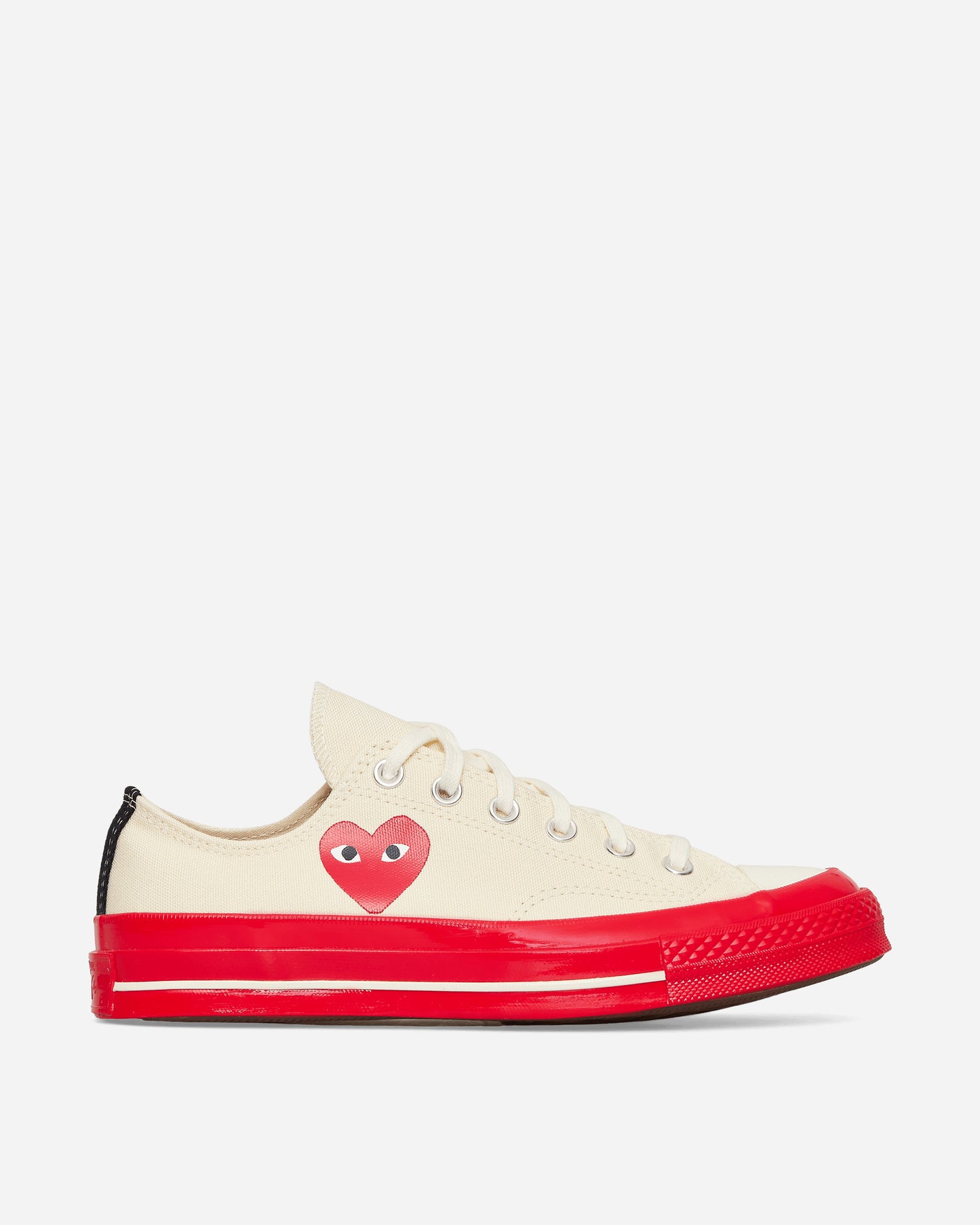 Comme Des Garçons Play Ct70 Low Top Red Sole White Sneakers Low P1K123 2