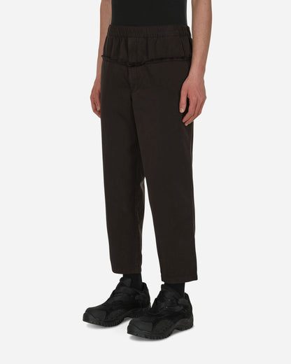 Comme Des Garçons Shirt Pants Woven Black Pants Trousers FI-P005 1