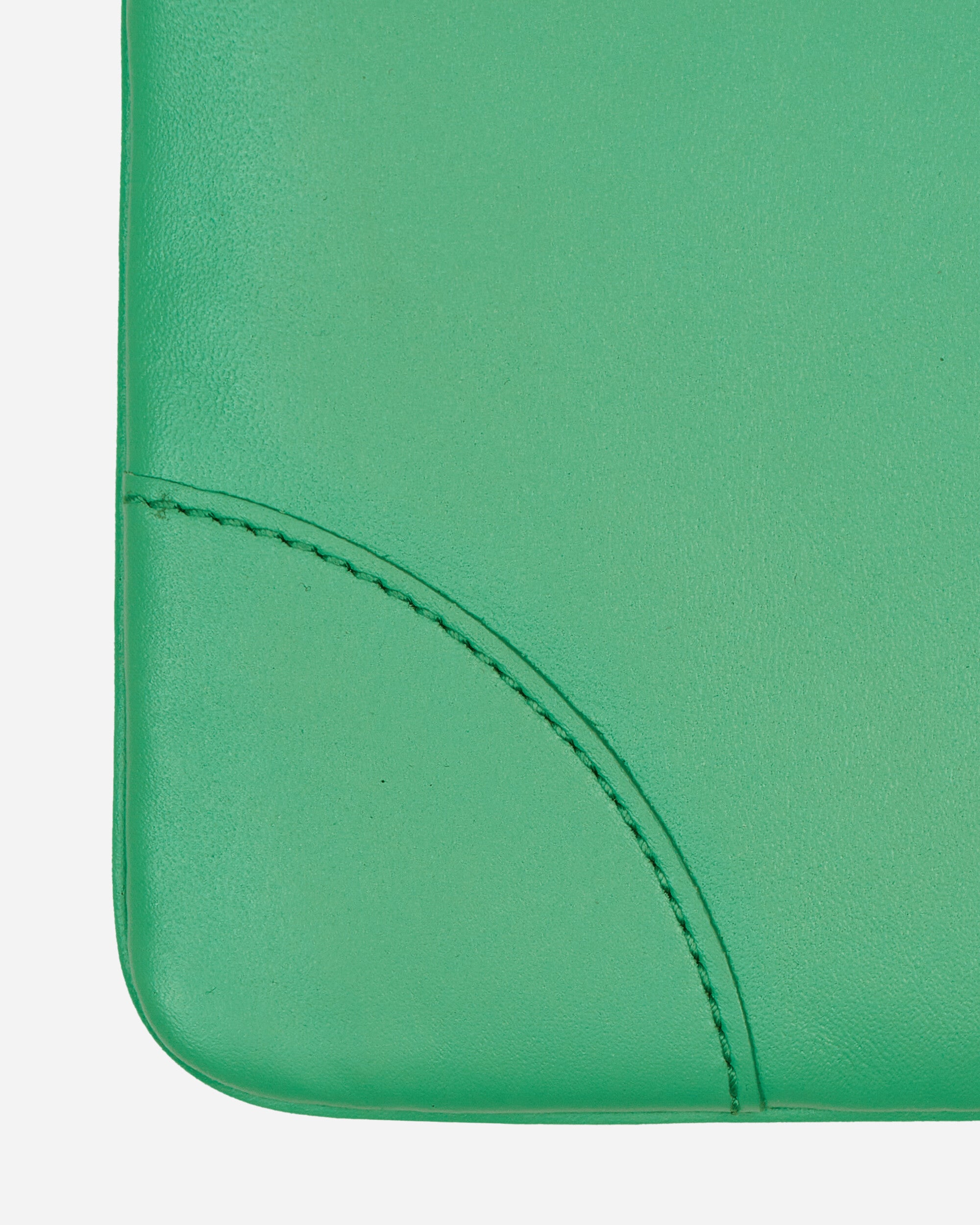 Comme Des Garçons Wallet Comme Des Garcons Classic Leather Line Green Equipment Wallets SA8100 2