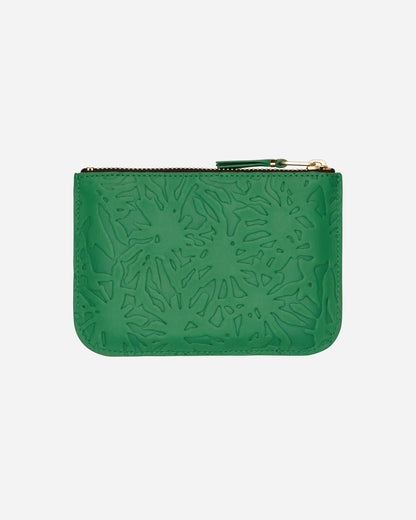 Comme Des Garçons Wallet Embossed Forest Wallet Green Wallets and Cardholders Wallets SA8100EF 2