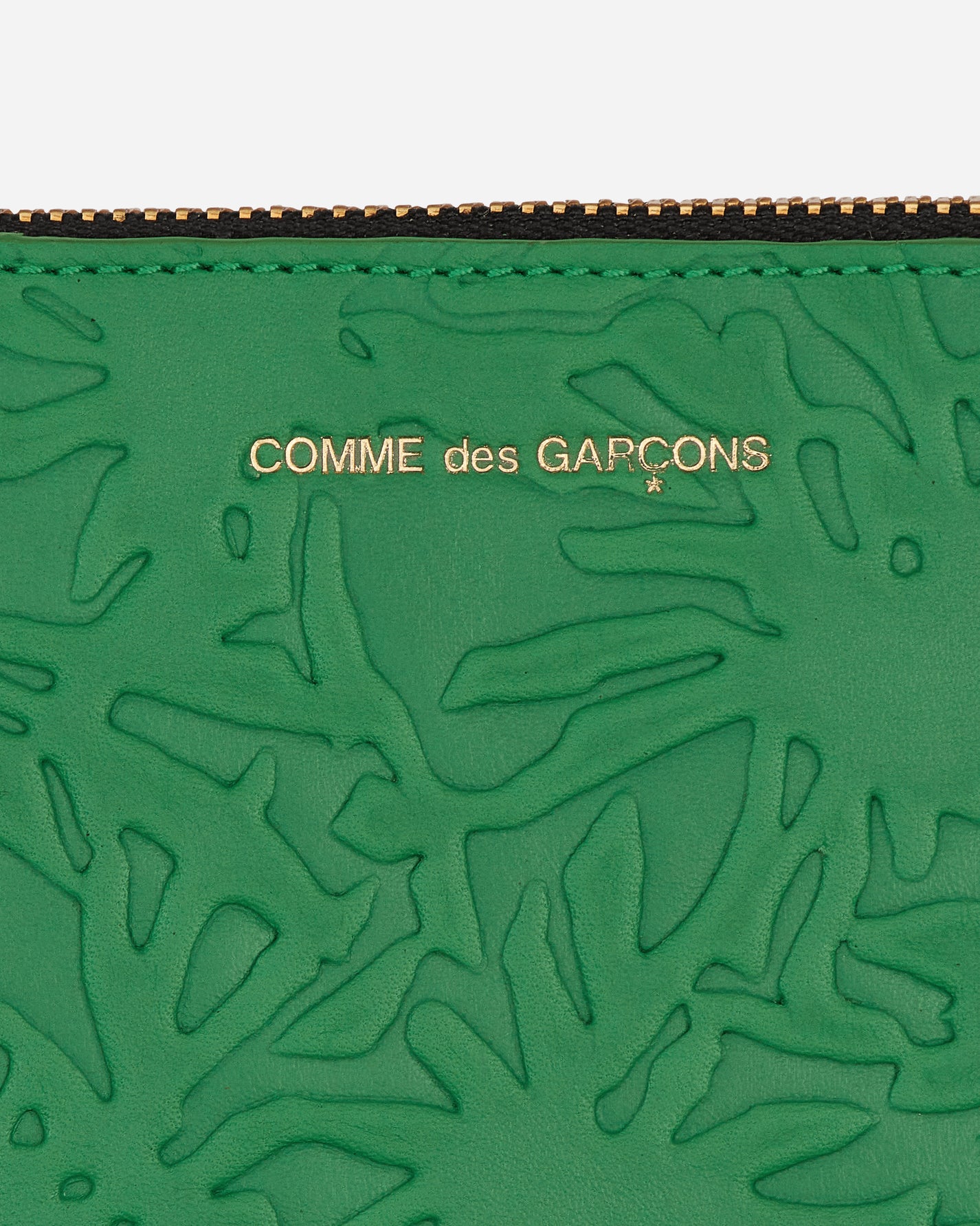 Comme Des Garçons Wallet Embossed Forest Wallet Green Wallets and Cardholders Wallets SA8100EF 2