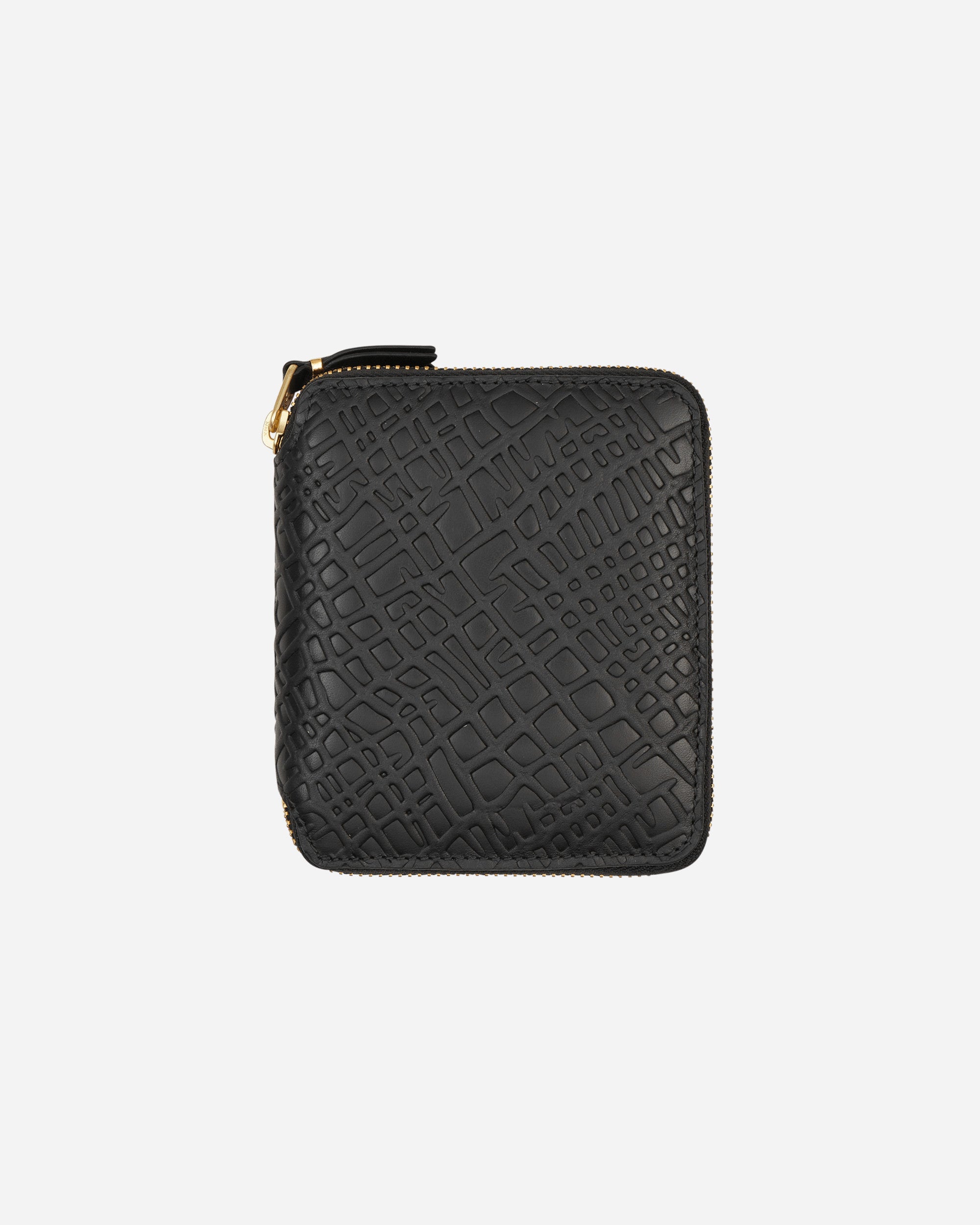 Comme Des Garçons Wallet Embossed Roots Wallet Black Wallets and Cardholders Wallets SA2100ER 1