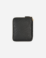 Comme Des Garçons Wallet Embossed Roots Wallet Black Wallets and Cardholders Wallets SA2100ER 1