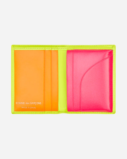 Comme Des Garçons Wallet Super Fluo Wallet Yellow/Orange Wallets and Cardholders Wallets SA0641SF 4