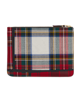 Comme Des Garçons Wallet Tartan Patchwork Red Wallets and Cardholders Wallets SA5100TP RED