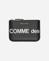 Comme Des Garçons Wallet Wallet/Huge Logo Black Wallets and Cardholders Wallets SA8100HL 1