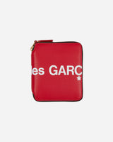 Comme Des Garçons Wallet Wallet/Huge Logo Red Wallets and Cardholders Wallets SA2100HL 2