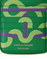 Comme Des Garcons Wallet Ruby Green Wallets and Cardholders Wallets SA2100RE 1