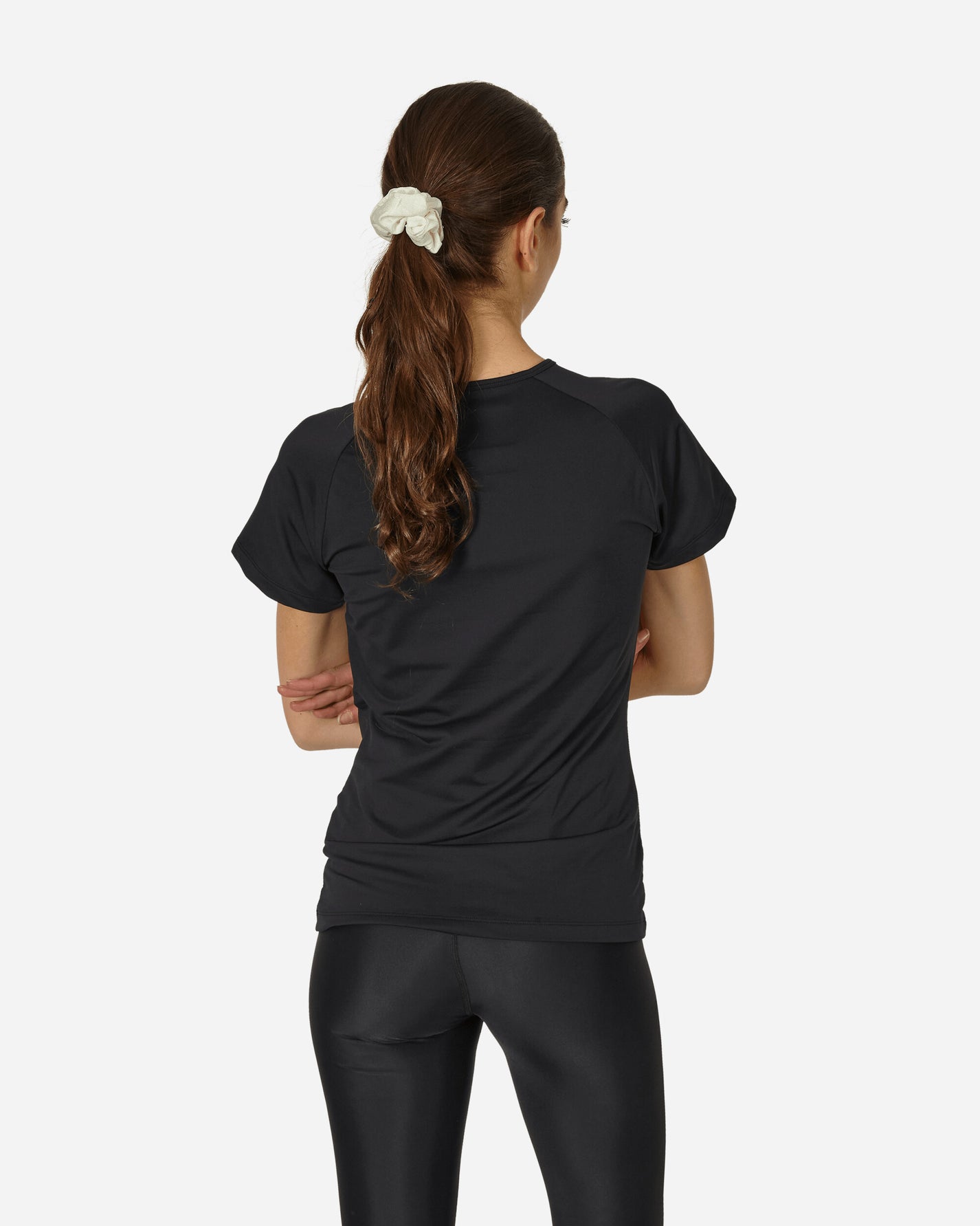 District Vision Wmns W Lightweight Short Sleeve Tee Black T-Shirts Shortsleeve DVW0008 B