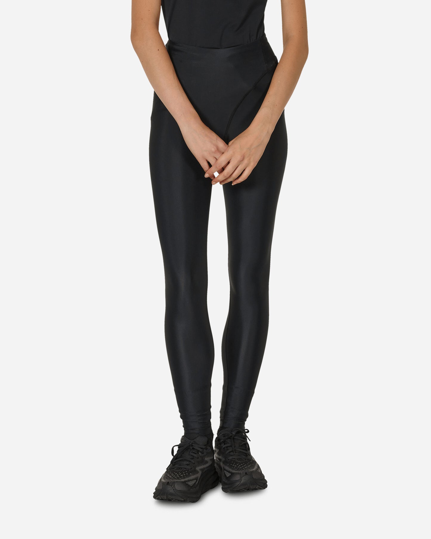 District Vision Wmns W Recycled Pocketed Full Lenght Tights Black Pants Track Pants DVW0005 B