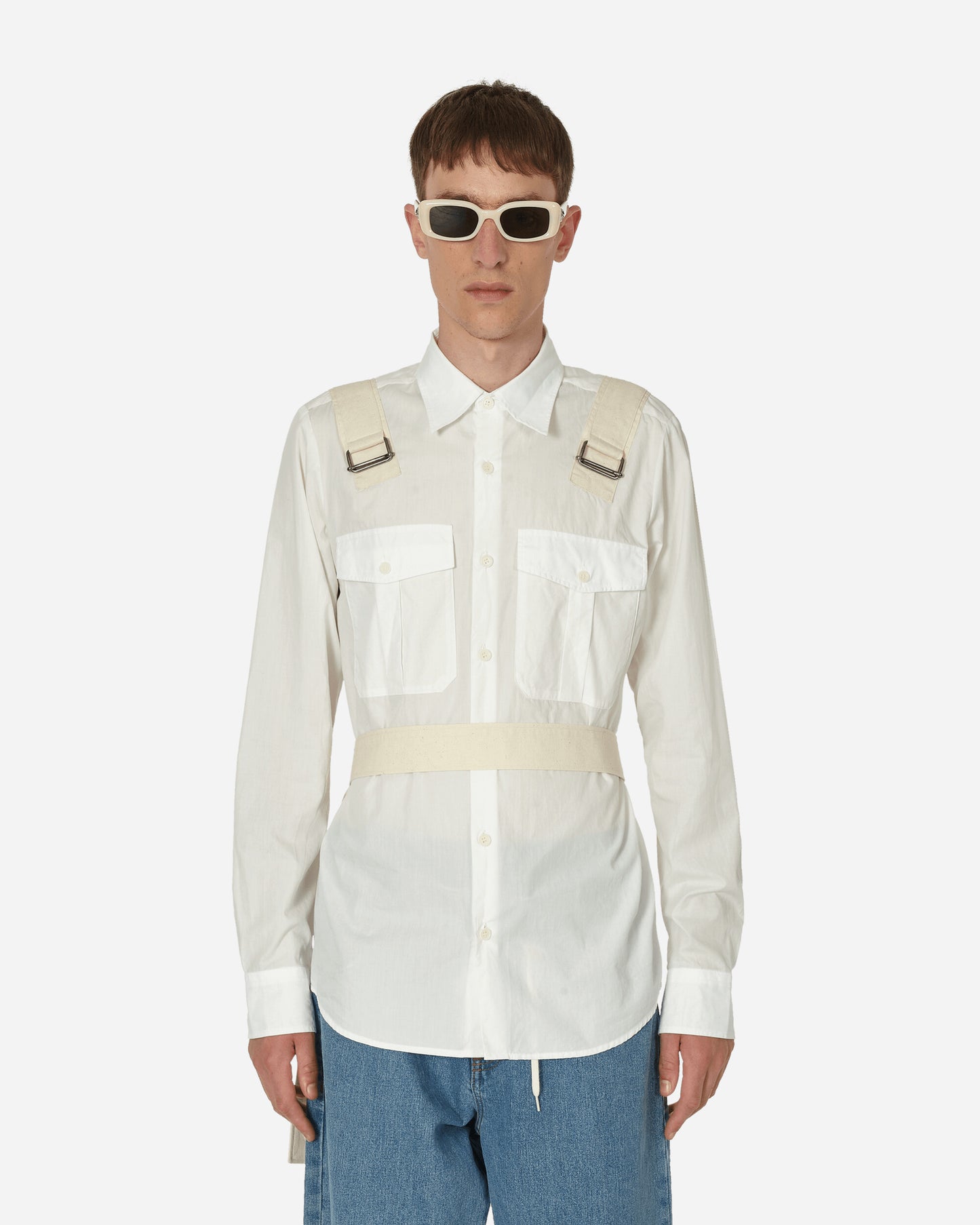 Dries Van Noten Carolo Bis Shirt Off White Shirts Longsleeve Shirt 232-020740-7118 8