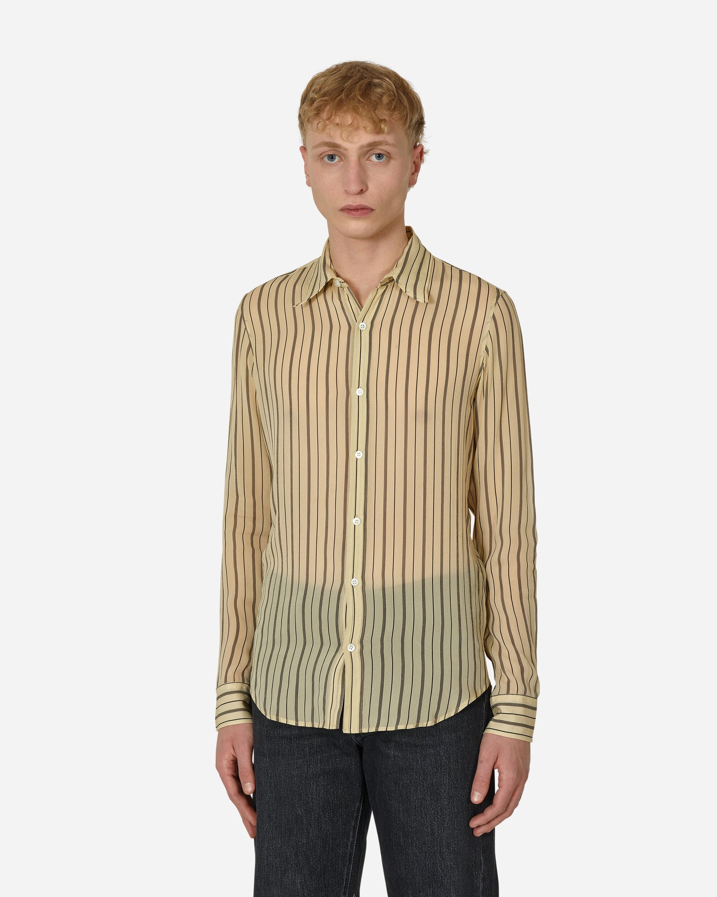 Dries Van Noten Celdon Shirt Ecru Shirts Longsleeve Shirt 231-020715-6137 5