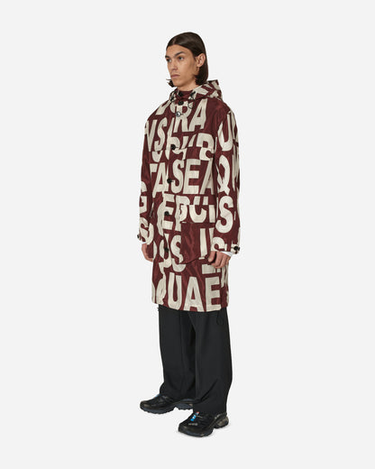 Dries Van Noten Ronney Parka Jacket Burgundy Coats and Jackets Parka Jackets 231-020206-6096 358