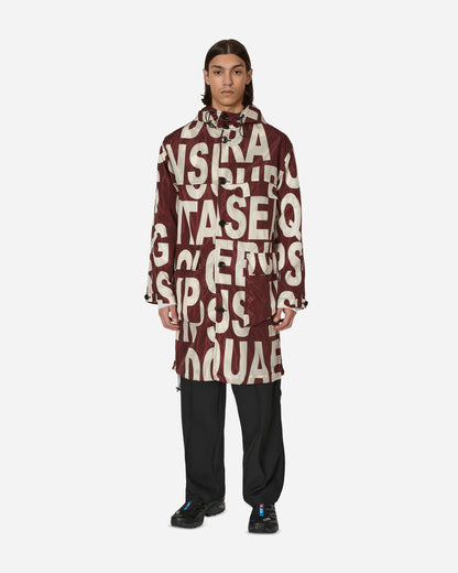 Dries Van Noten Ronney Parka Jacket Burgundy Coats and Jackets Parka Jackets 231-020206-6096 358