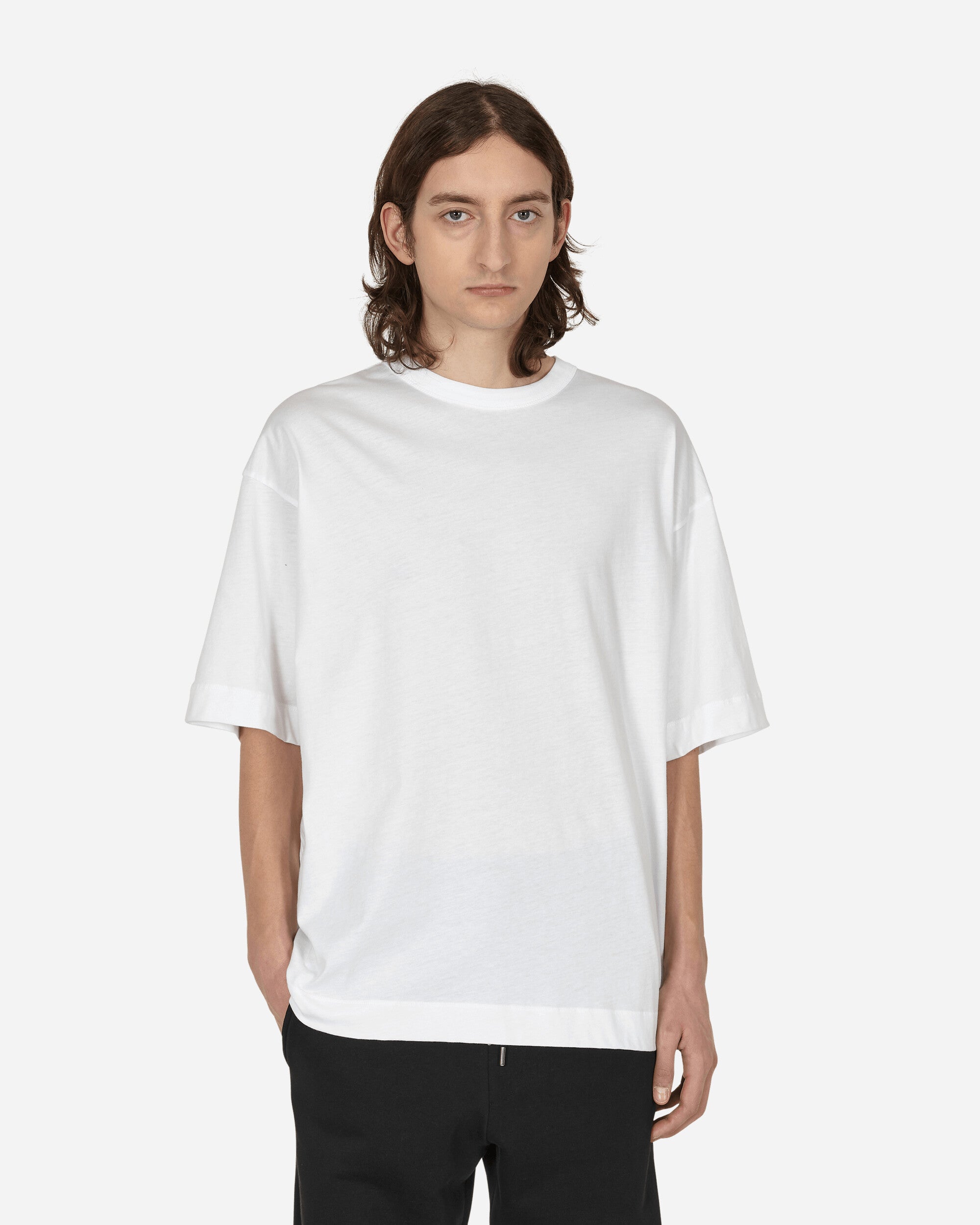 Dries Van Noten Hein T-Shirt White T-Shirts Shortsleeve 231-021135-6600 1