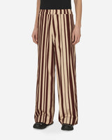 Dries Van Noten Portby Bis Pant Burgundy Pants Trousers 231-020933-6088 358