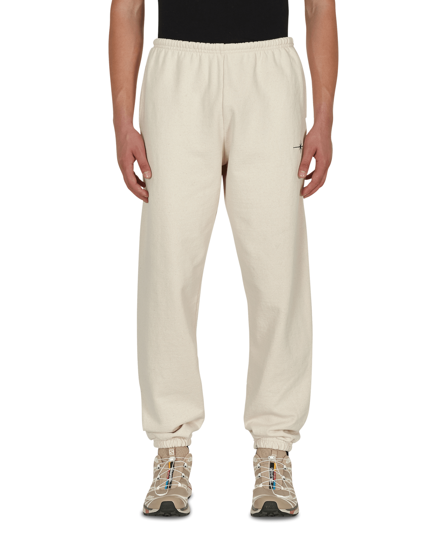 Eden Power Corp Shining Star Sweatpants Recycled Beige/Black Pants Sweatpants FW21041 BEB