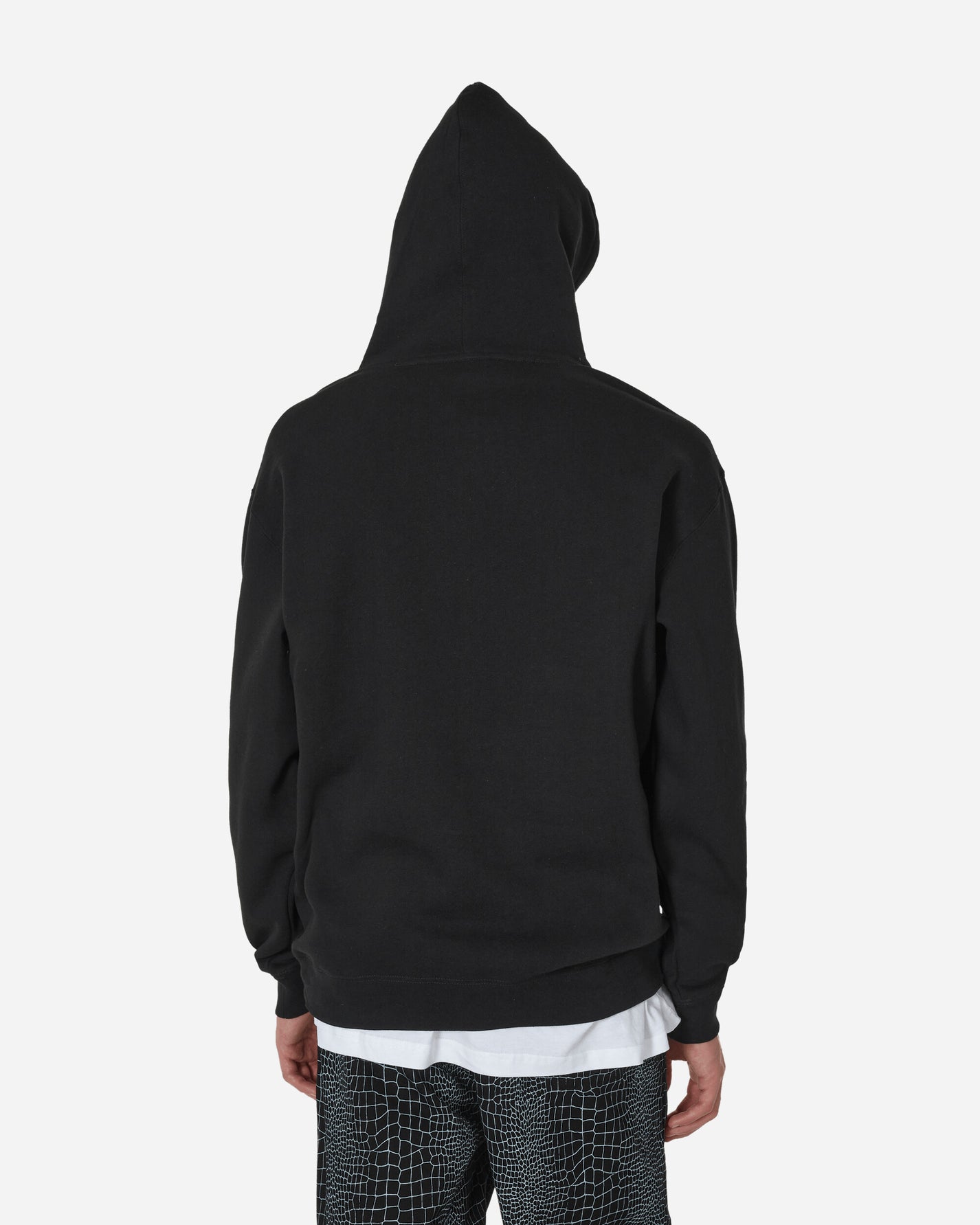 Fucking Awesome Cut Out Logo Hoodie Black Black Sweatshirts Hoodies PN5457 001