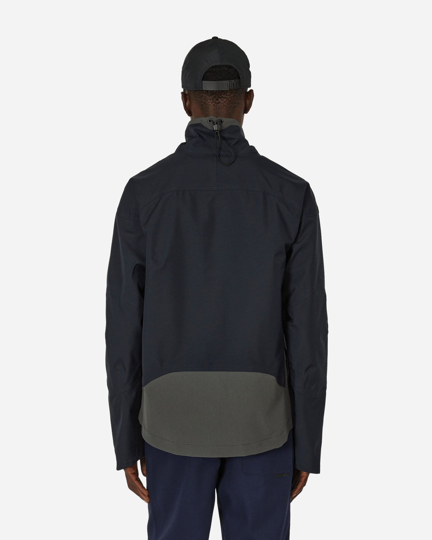 GR10K Gore-Tex® Skeleton Jacket X Slam Jam Navy Coats and Jackets Jackets AW23GRSJ3A2GT  NY