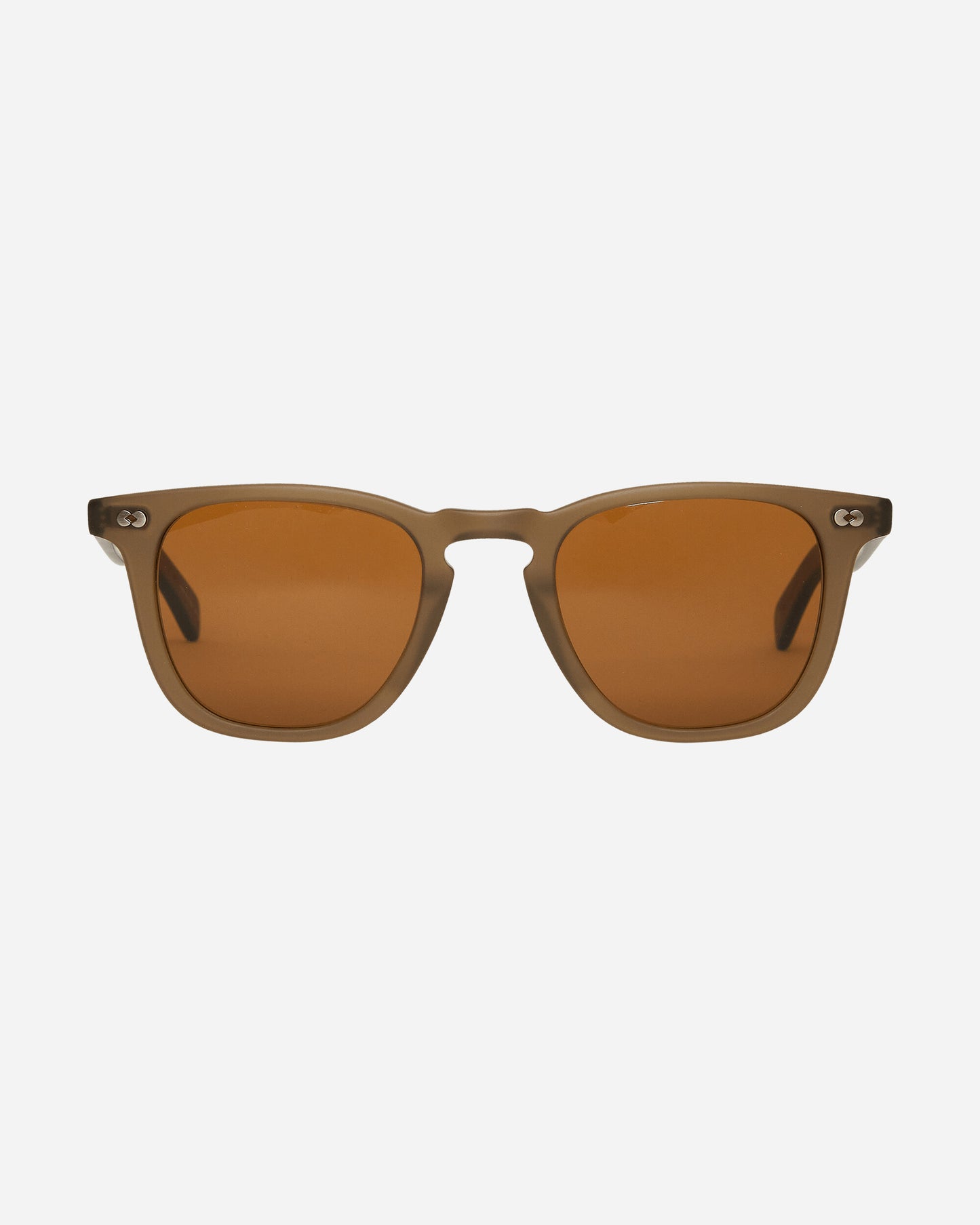 Garrett Leight Brooks X 48 Matte Olio/Pure Coffee Eyewear Glasses 2083-48 MOLIO