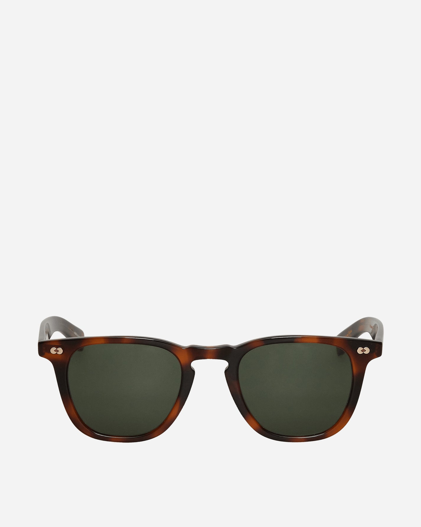 Garrett Leight Brooks X 48 Spotted Brown/Pure G15 Eyewear Glasses 2083-48 SPBRNSH