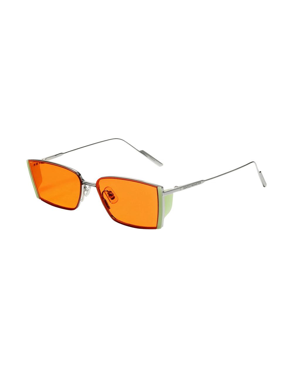 Gentle Monster Nico Silver Orange Eyewear Sunglasses NICO-02 02