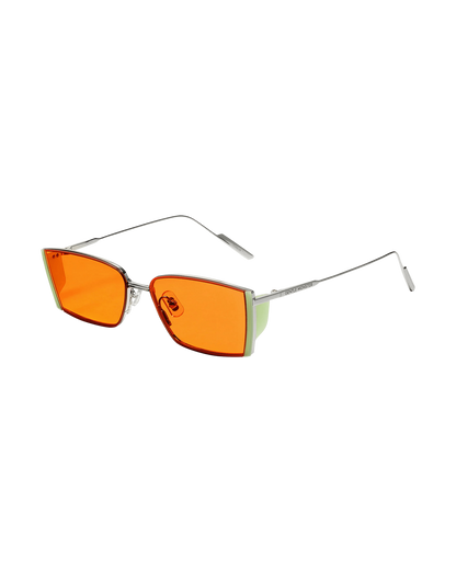 Gentle Monster Nico Silver Orange Eyewear Sunglasses NICO-02 02