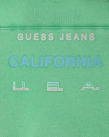 Guess USA Gusa Vintage Logo Crewneck Jade Sea Sweatshirts Crewneck M3GQ01KBMY0 F8DT