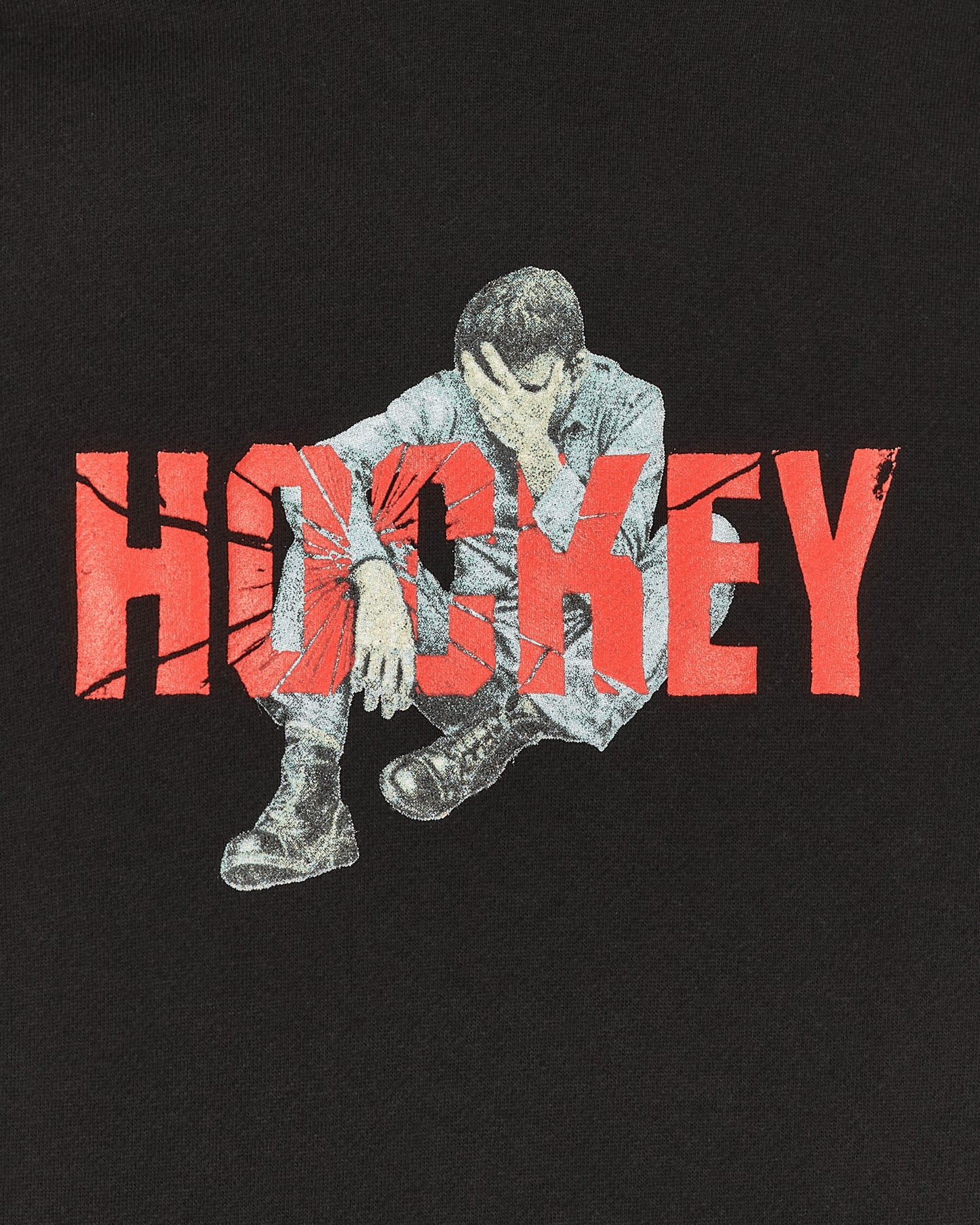 Hockey Shame Hood Black Sweatshirts Hoodies PN1845 001