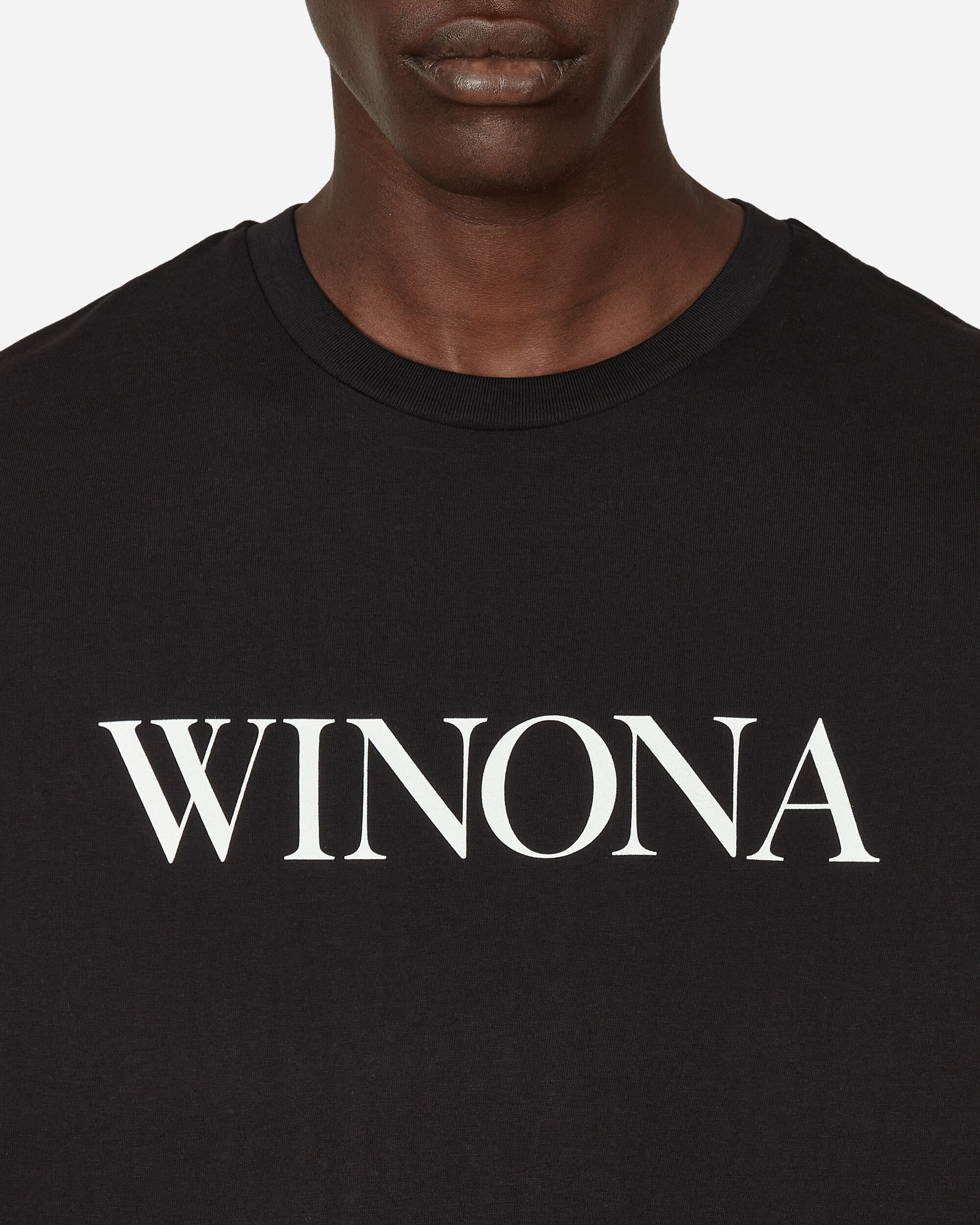 Idea Book Winona T-Shirt Black/White T-Shirts Shortsleeve IBWINONATEE BLACK