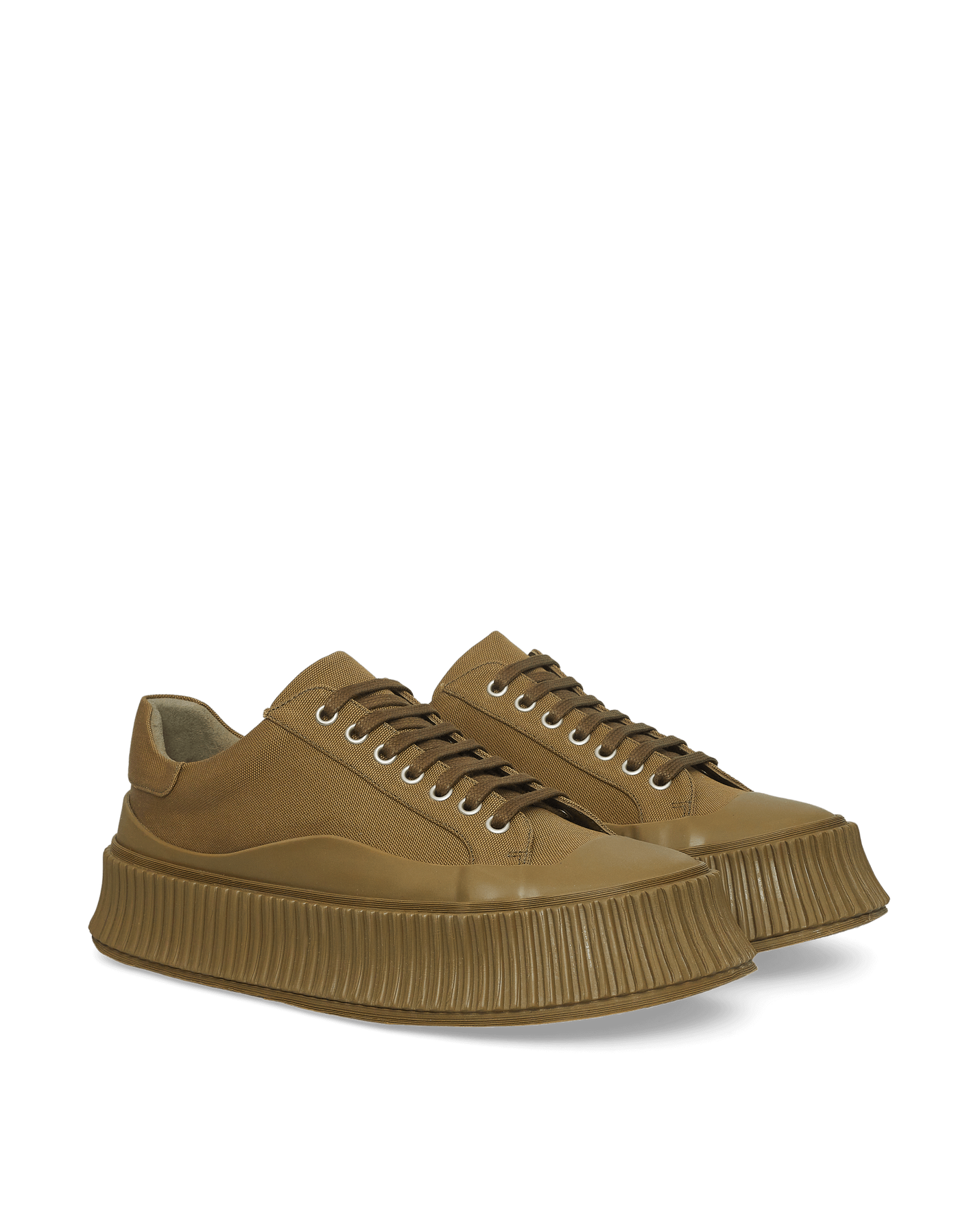 Jil Sander Sneaker - Recycled Canvas 568 Quercia+ Sole O Light/Pastel B Coats and Jackets Low JI32535B-15611 230