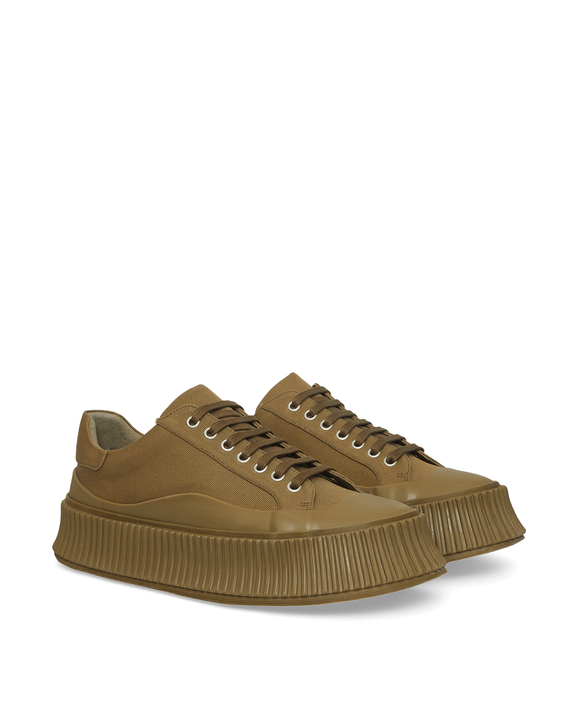 Jil Sander Sneaker - Recycled Canvas 568 Quercia+ Sole O Light/Pastel B Coats and Jackets Low JI32535B-15611 230