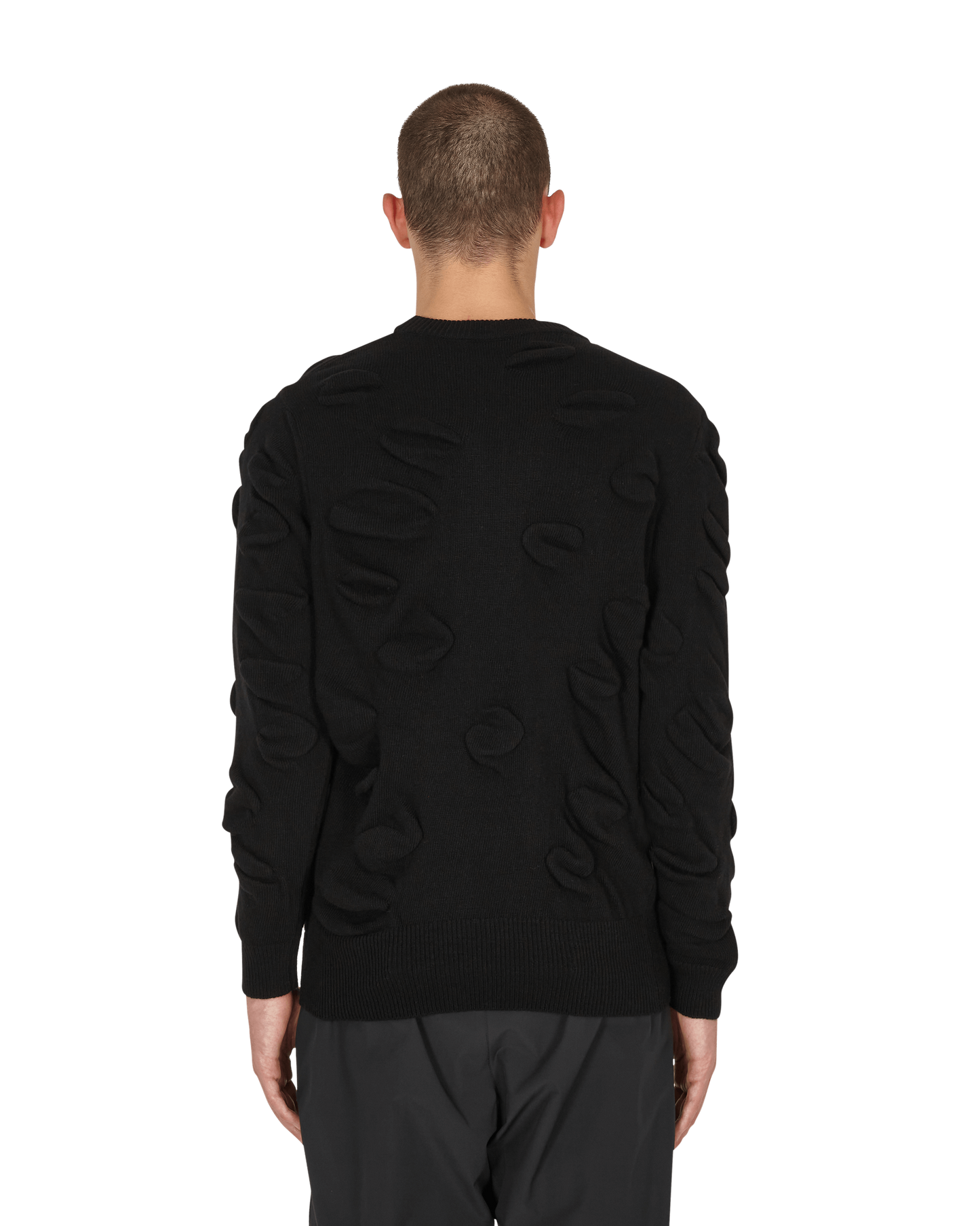 JordanLuca Euphoria Jumper Black Sweatshirts Crewneck 7706803001 001