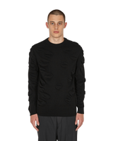 JordanLuca Euphoria Jumper Black Sweatshirts Crewneck 7706803001 001