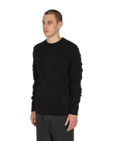 JordanLuca Euphoria Jumper Black Sweatshirts Crewneck 7706803001 001