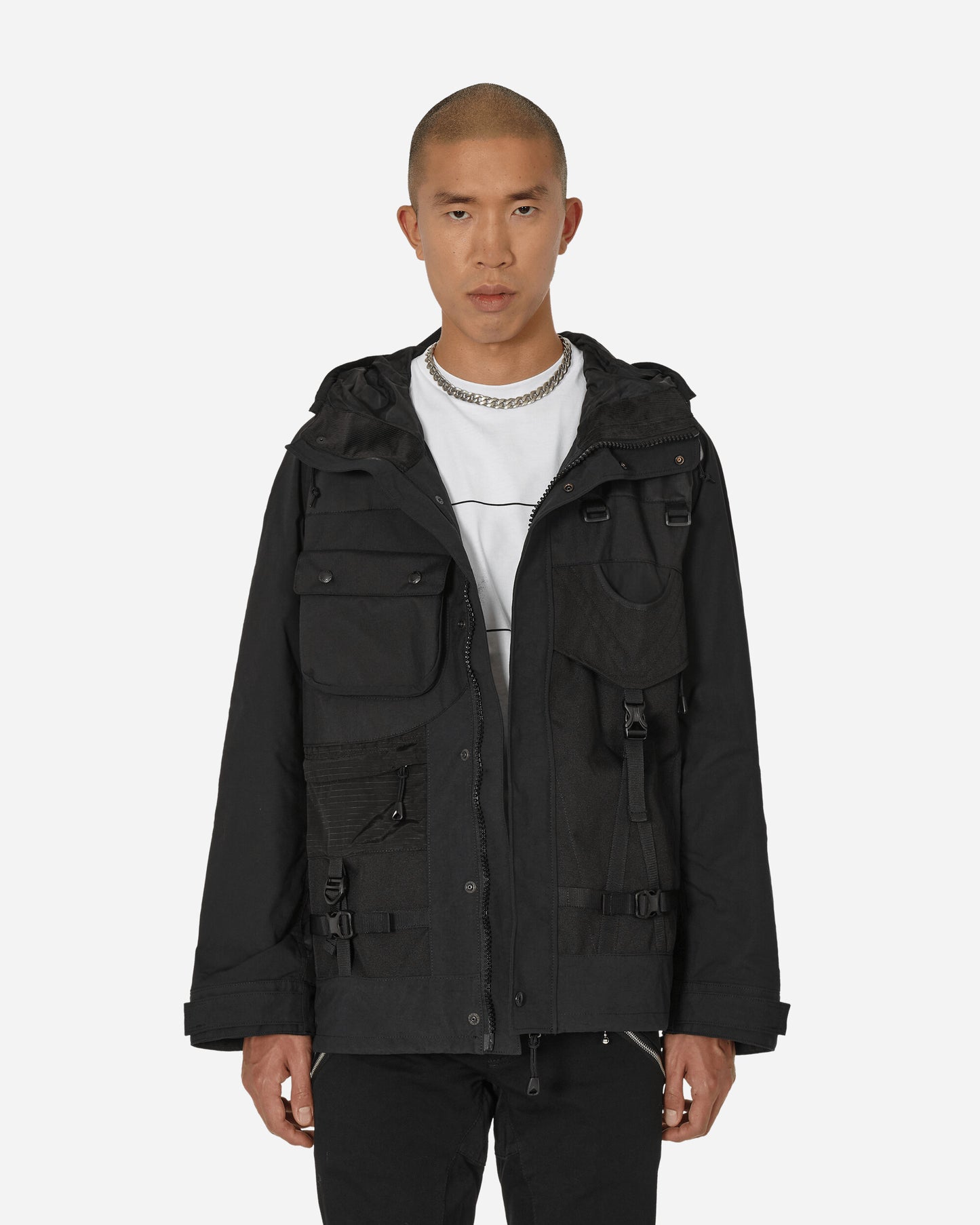 Junya Watanabe MAN Men'S Jacket Black Mix Coats and Jackets Jackets WL-J013-W23 1