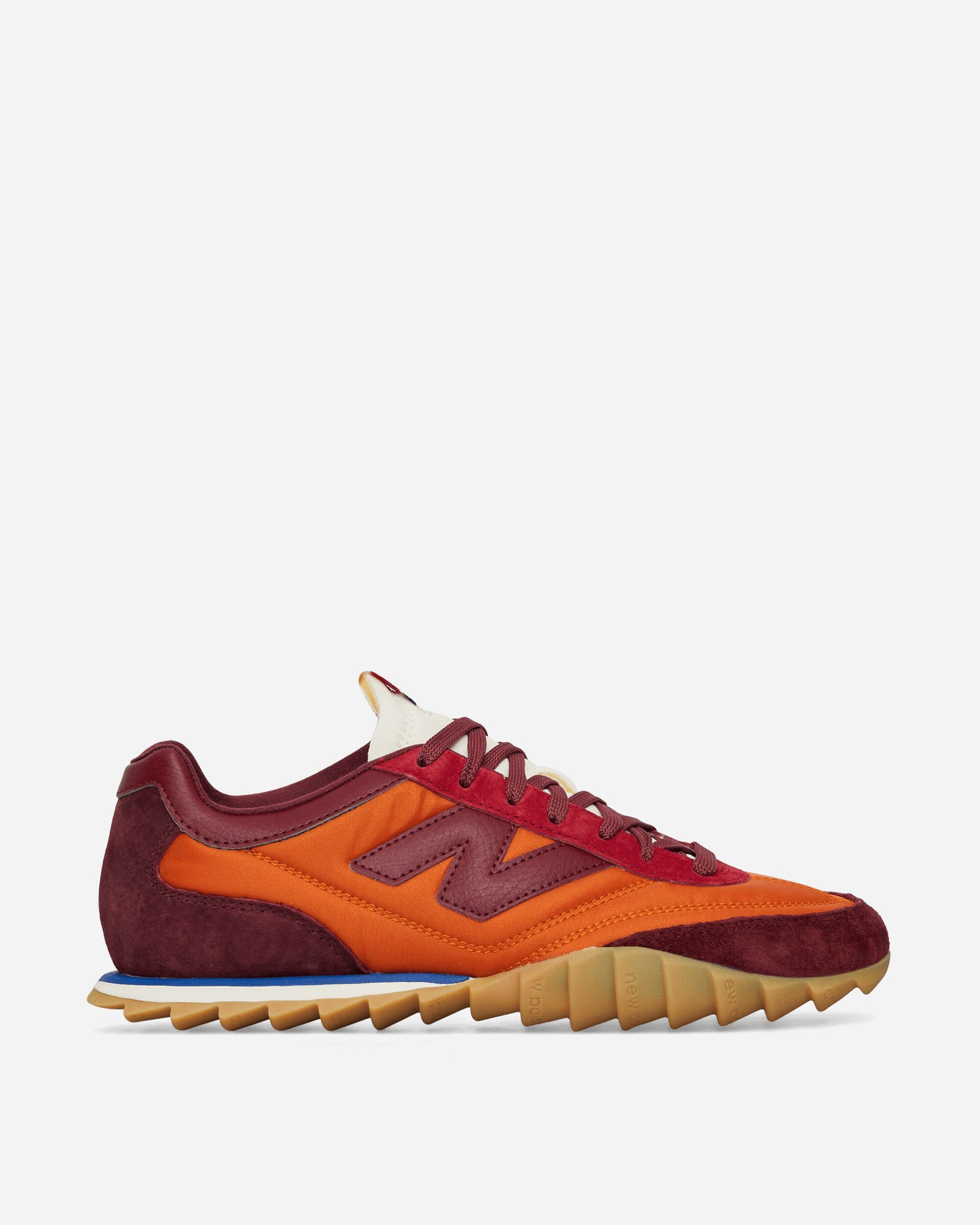 Junya Watanabe Man Shoes X New Balance Orange/Burgundy Sneakers Low WK-K102-S23 1