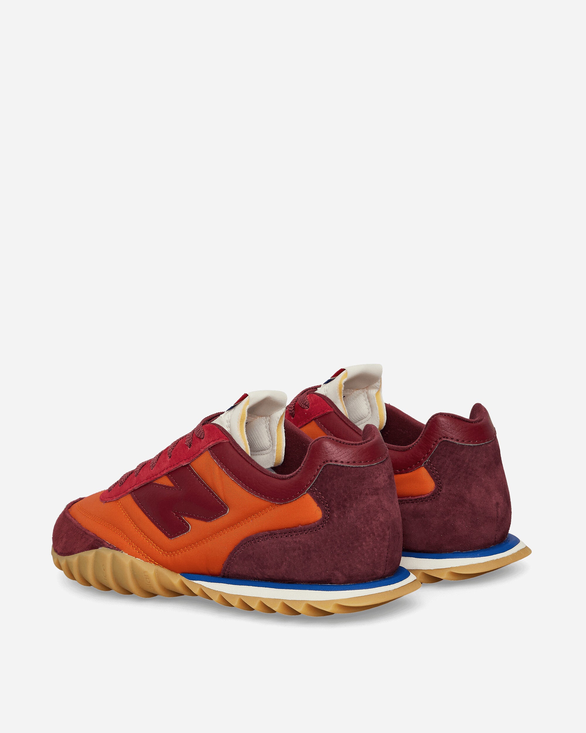 Junya Watanabe Man Shoes X New Balance Orange/Burgundy Sneakers Low WK-K102-S23 1