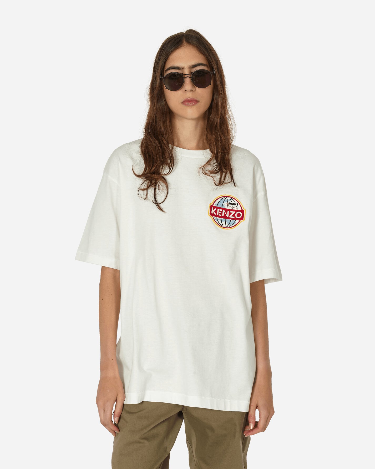 KENZO Paris Kenzo T-Shirt Off White T-Shirts Shortsleeve FD65TS1204SG 02