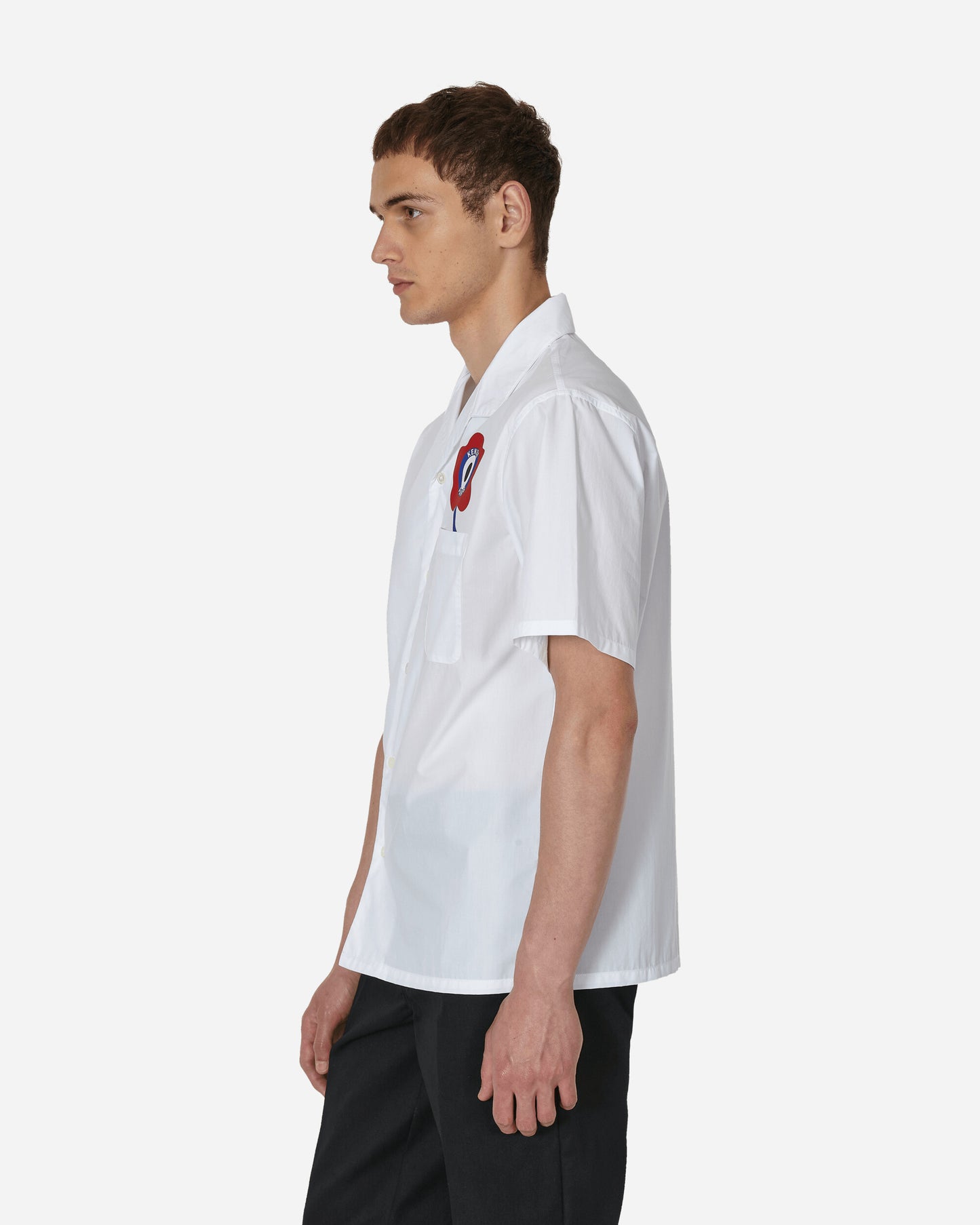 KENZO Paris Kenzo Target Shirt Off White Shirts Shortsleeve Shirt FD65CH1175DE 02