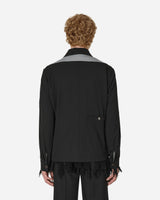 Kiko Kostadinov Kreuk Blazer Crow Black/Sterling Blue Coats and Jackets Blazers KKSS23J01-30  001