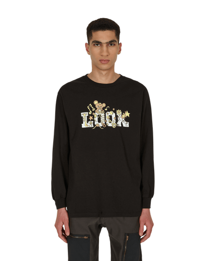 Lqqk Creature Logo Black T-Shirts Longsleeve AW21LQQKTEE003 001