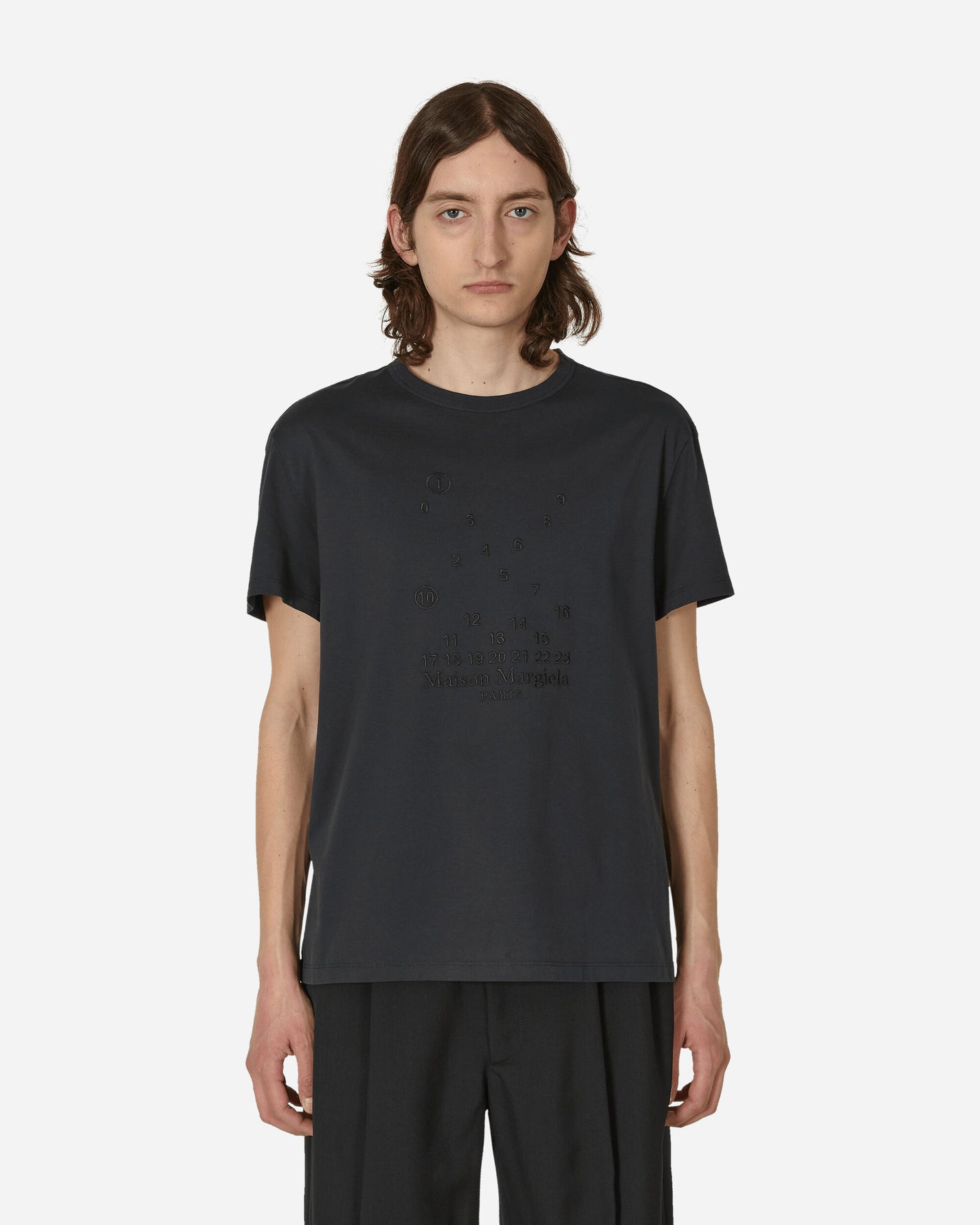 Maison Margiela T-Shirt Charcoal T-Shirts Shortsleeve S50GC0684 855