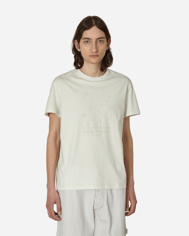 Maison Margiela T-Shirt Chalk T-Shirts Shortsleeve S50GC0684 729