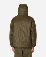 Manastash Y2K Reversible Hoodie '22 Olv Coats and Jackets Jackets 7122044 75