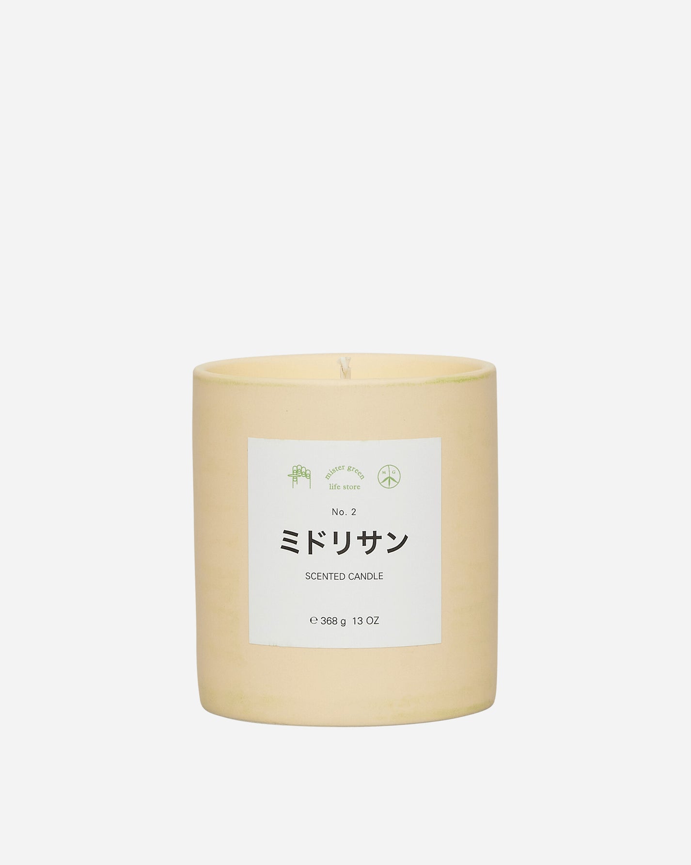 Mister Green Fragrance No. 2 Midori San Candle Multicolor Homeware Candles MGFRAGRMIDORI 001