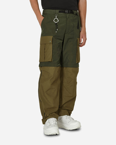 Moncler Genius Trousers X Pharell Williams Green Pants Cargo 2A00001M3405 P80